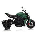 Elektrická motorka Bentley Ducati Diavel V4 - zelená